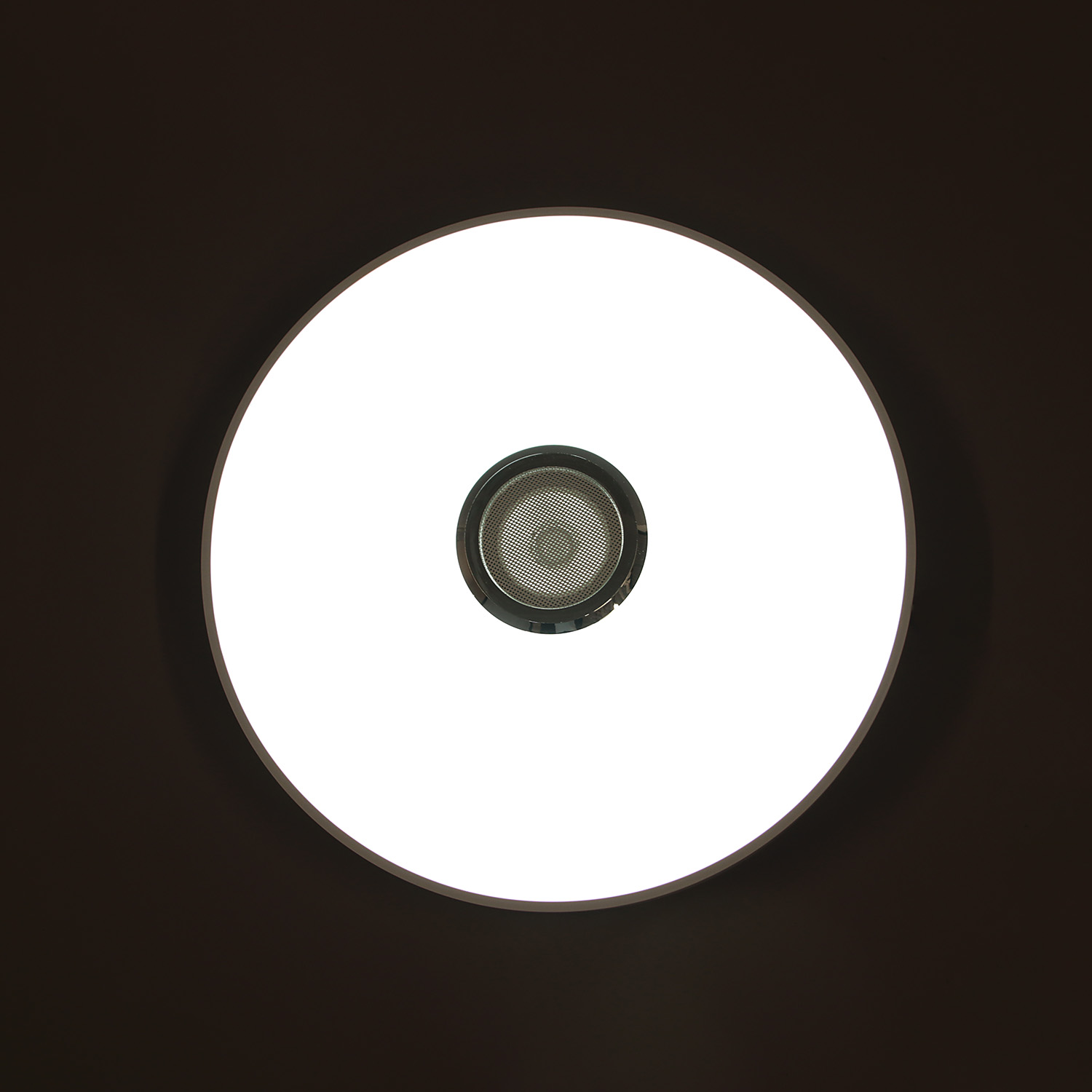 Светильник светодиодный акриловый 370мм 40W R-LY 8907 20W*2 white3реж.Bluetooth,RGBс пул.S=15м2