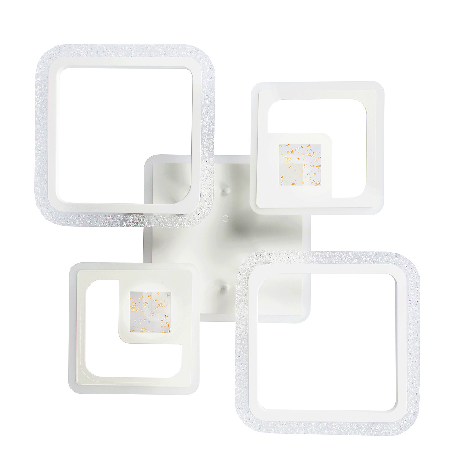 Люстра YH833/2+2 LED 3000K-6500K+RGB (d-730; h-100) пульт VERNER LIGHTING *1