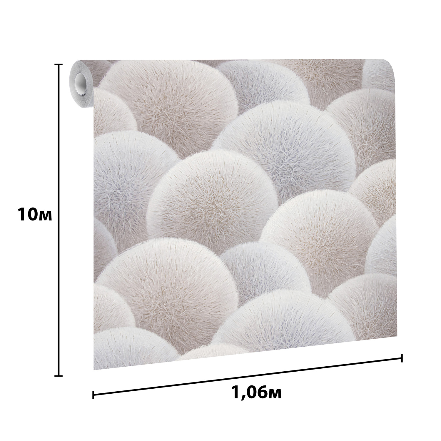 Обои  флиз "Антураж" Puff AN8889-13  10*1,06м *6