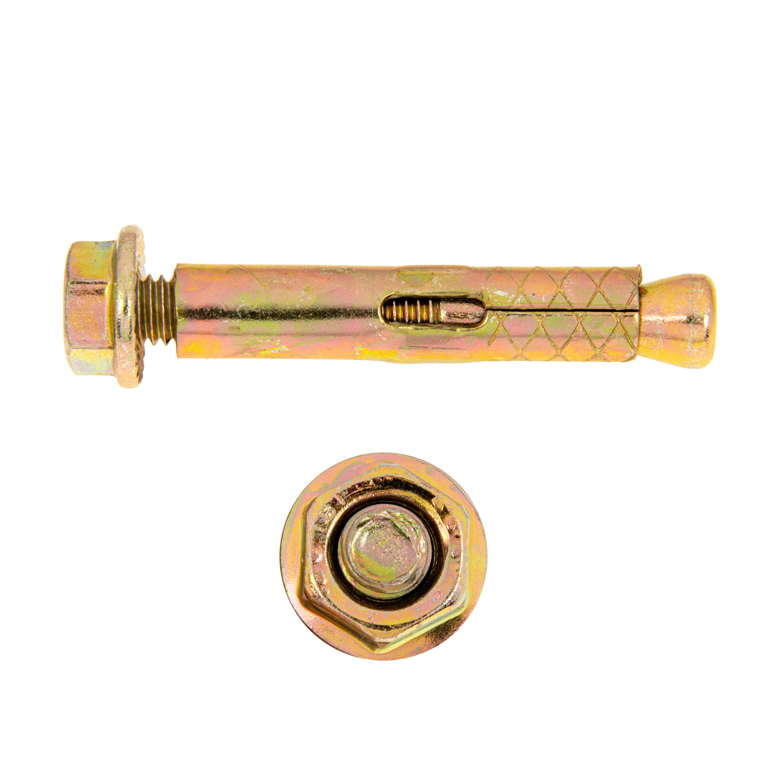 Анкер с гайкой  6,5х36 (2шт) пакет BROZEX  *10/100