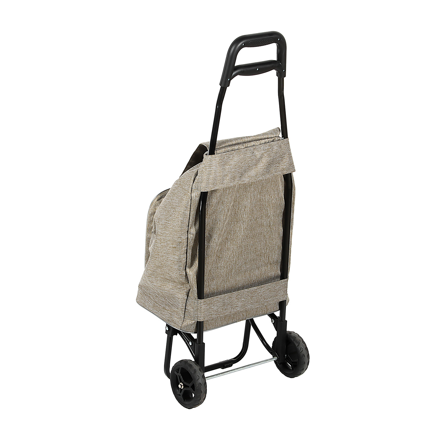 Сумка-тележка на колёсах хозяйственная 45л "Дорожная" цвета: "микс" СХ2  "Haushalt" "Ника" *1/4