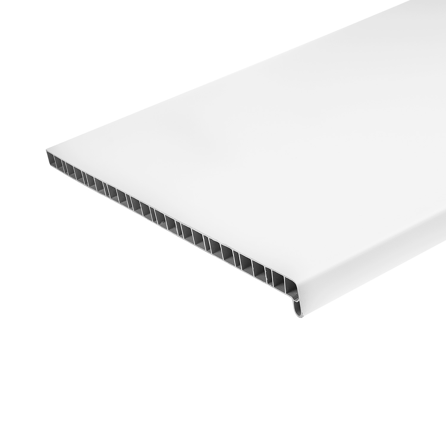 Подоконник ПВХ, 500х1500 мм, белый Подоконник ПВХ, 500х1500 мм, белый