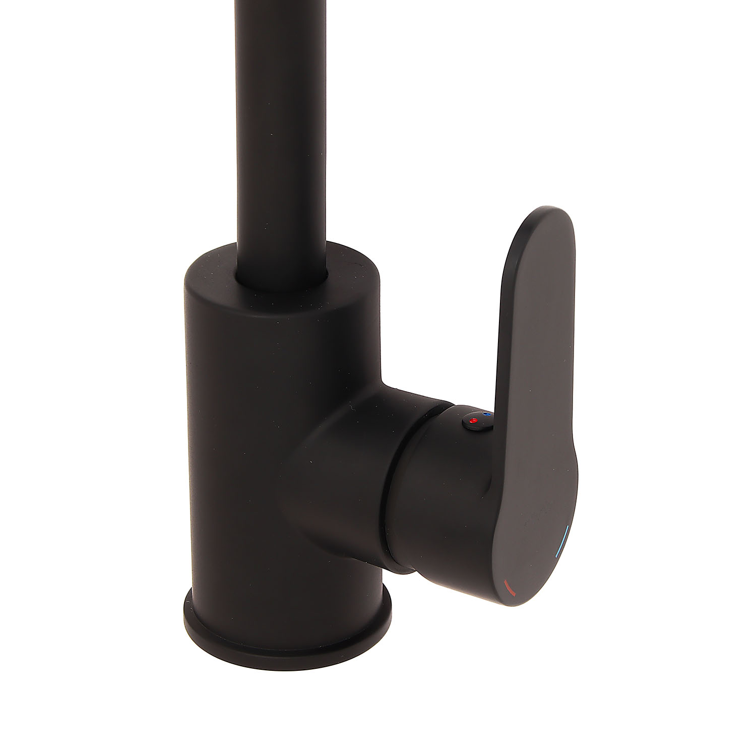 Смеситель для кухни Milardo Poli POLBLJ0M05 высокий излив, черный *1