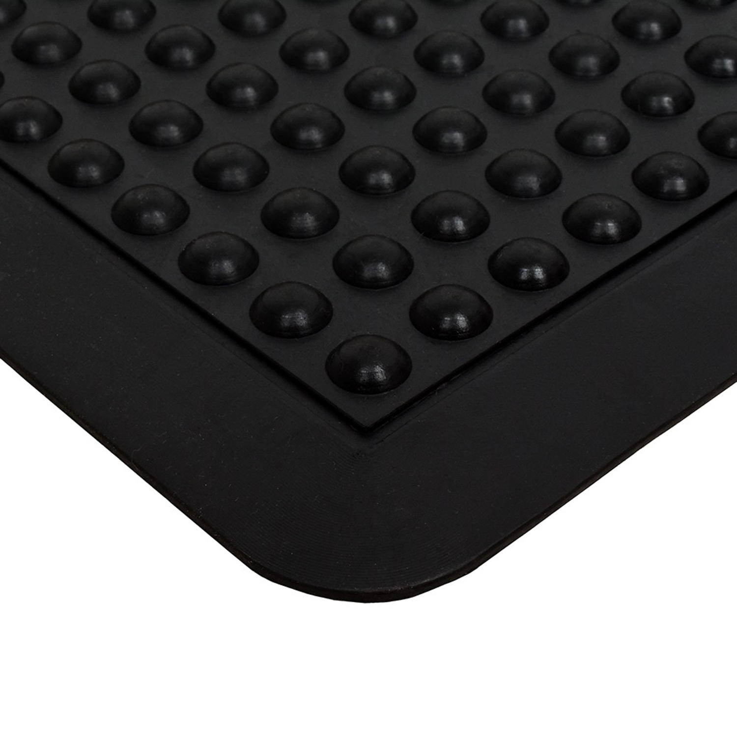 Коврик 60*90 см резтновый"Антиусталость" черный"VORTEX" (арт.24248) *1/10