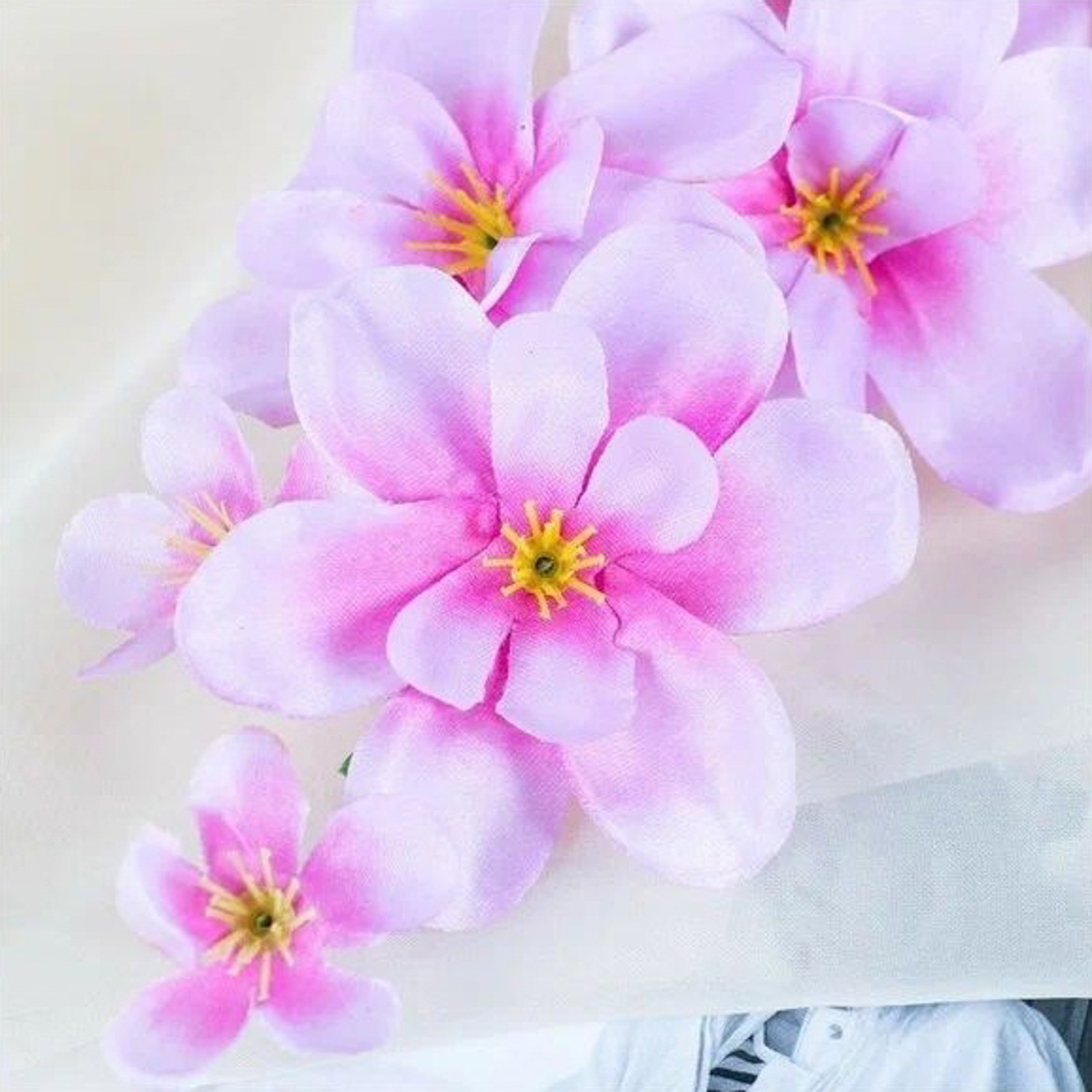 Цветы искусственные орхидея амезиелла 65 см сиреневый 701710