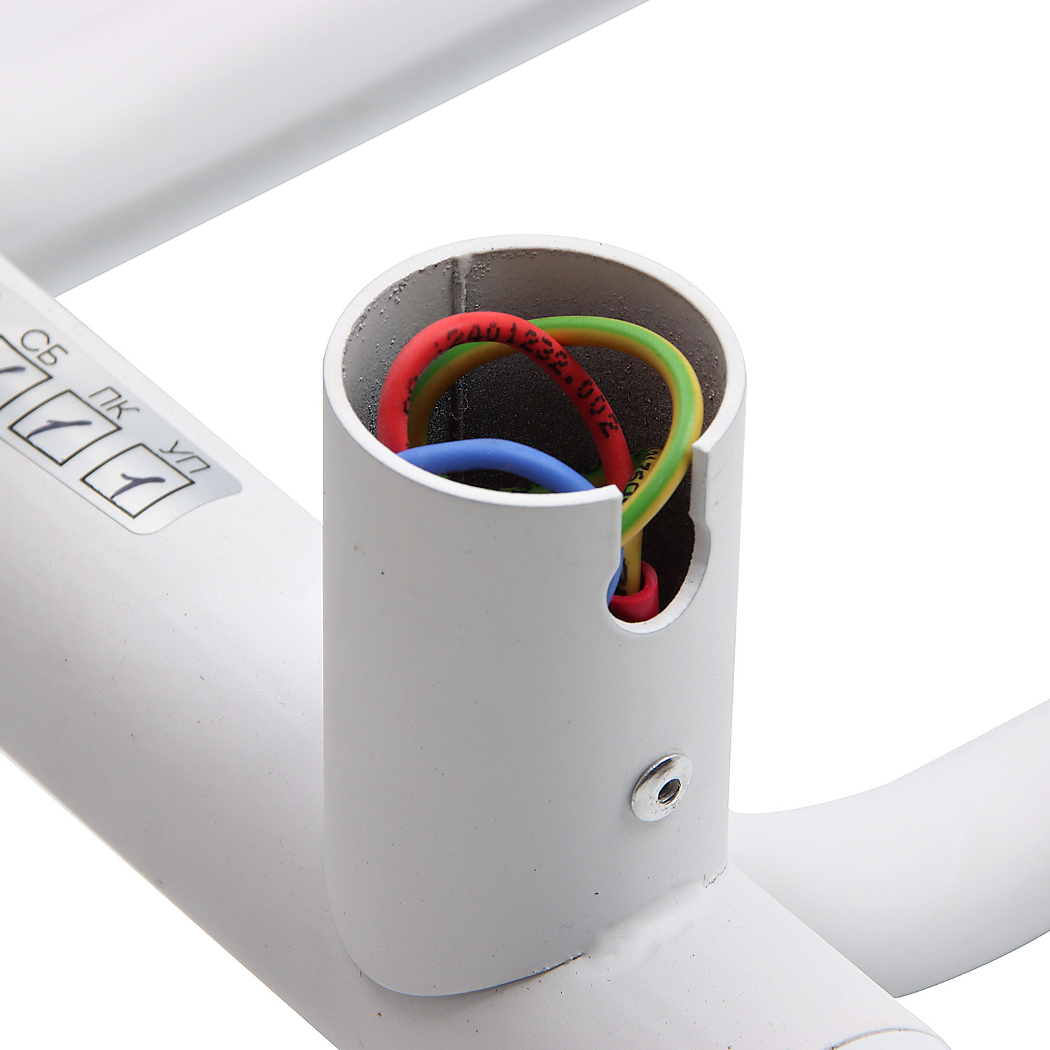 Полотенцесушитель электрический Пэк сп 6 80х50 белый ВГП Тругор *1