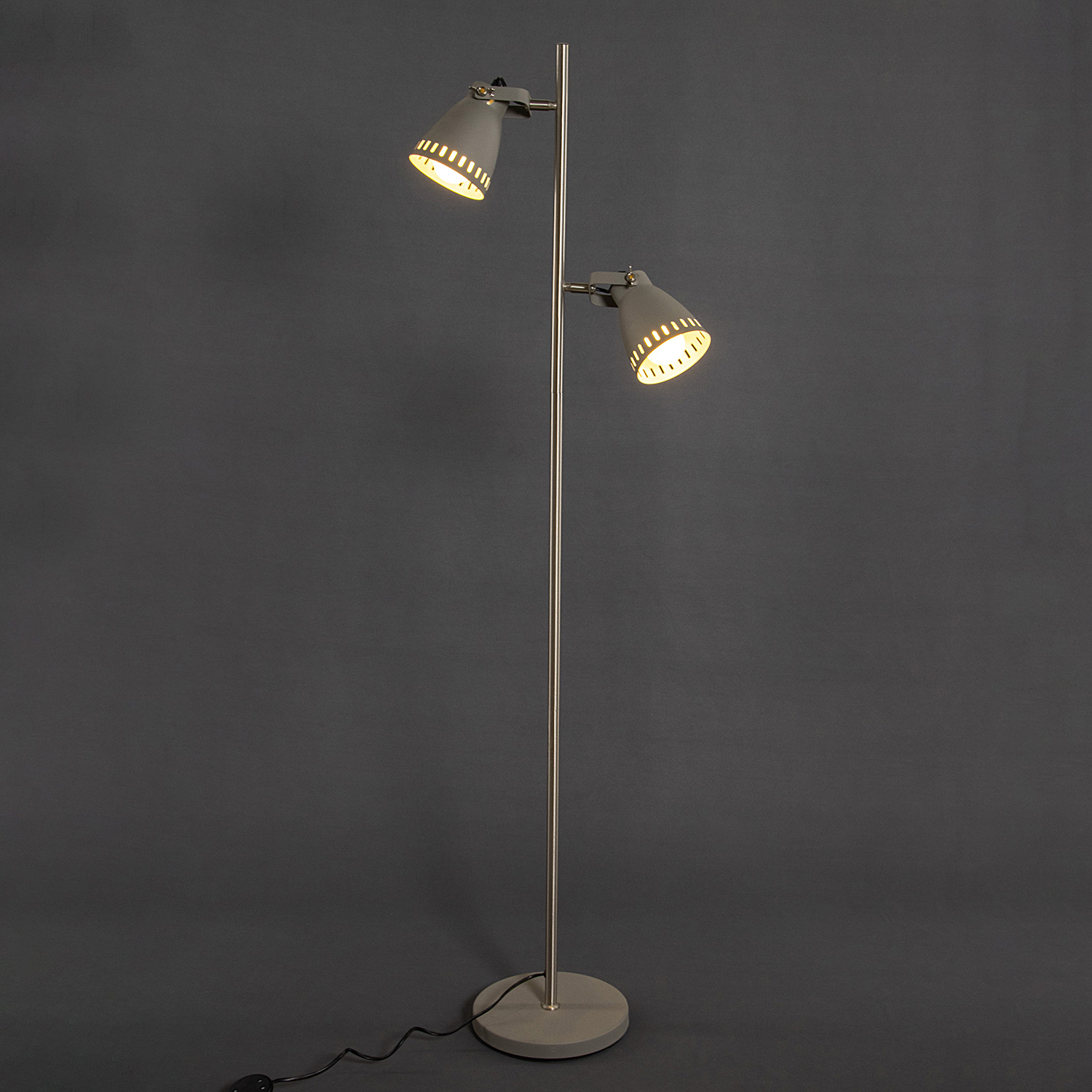 Торшер 03069-0.6-01A GY Е27 60Вт *1