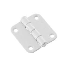 Петля накладная полимер.40мм белый СКОБИС *10/300