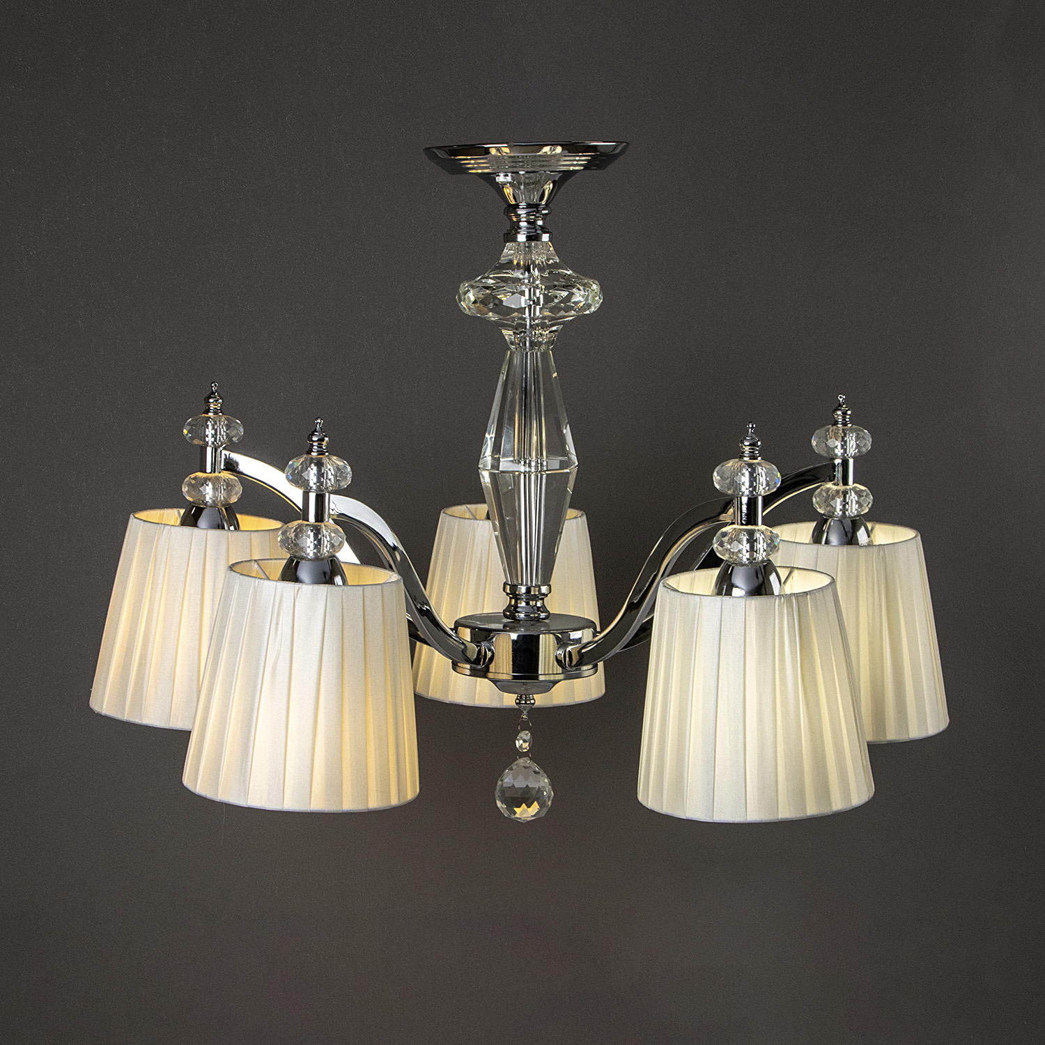 Люстра IL1329-5CPA-29 CR Е14 S=30м2    *1/12