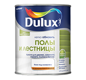 Краска акриловая 0.75 л для пола и лестниц DULUX, база BC, полуглянцевая