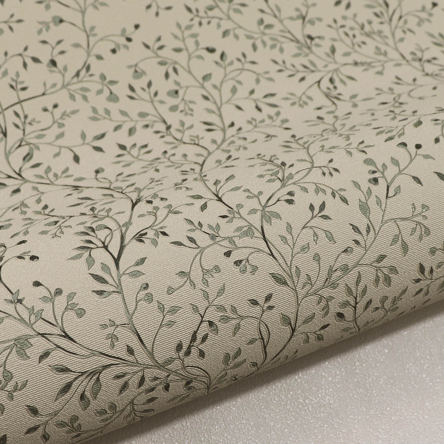 Обои флиз Elysium Коттон (беж./зел.) E26414 1,06*10м *1/4