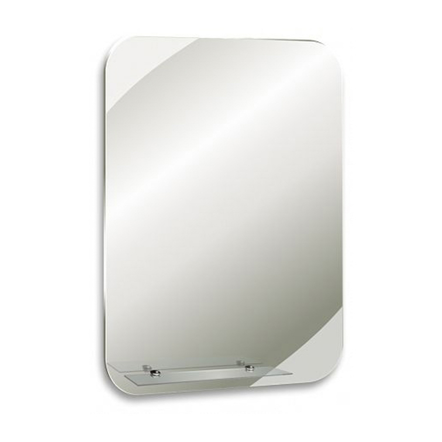 Зеркало МЗ "Аргус" с полкой 550*800 *1/10