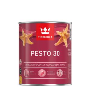Краска интерьерная "Tikkurila Euro" PESTO 30  A п/мат 2,7л  *1