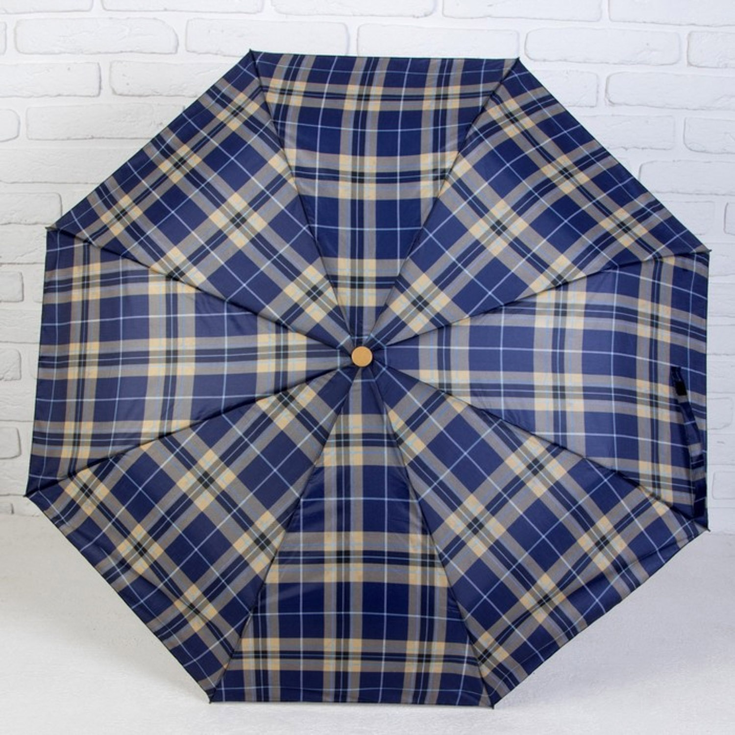 Зонт жен авт R48 3сл 8спиц клетка МИКС 235 RN 4881171