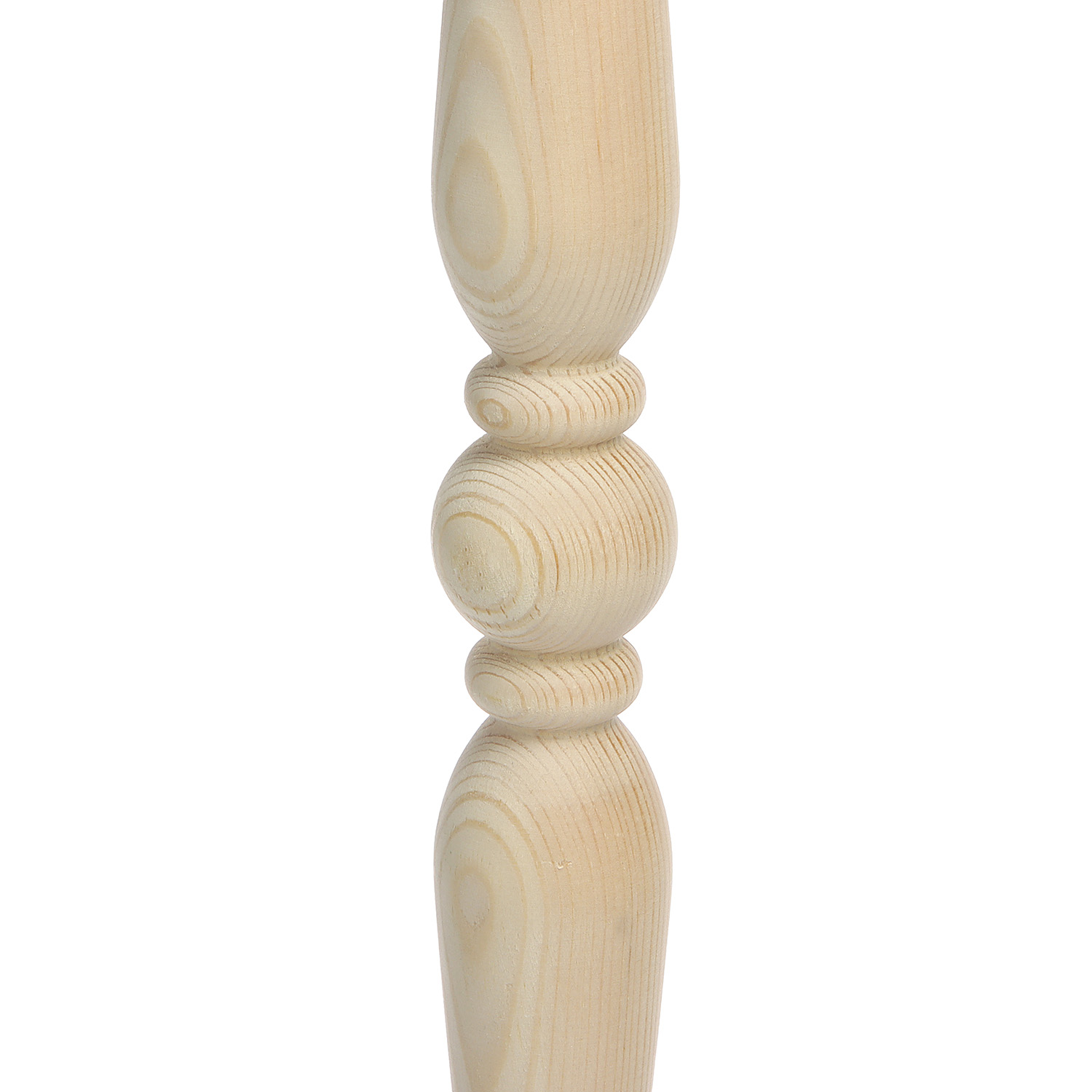 Балясина 5х5х90 см Арелан, точеная, тип 3, сосна, сорт экстра Балясина 5х5х90 см Арелан, точеная, тип 3, сосна, сорт экстра