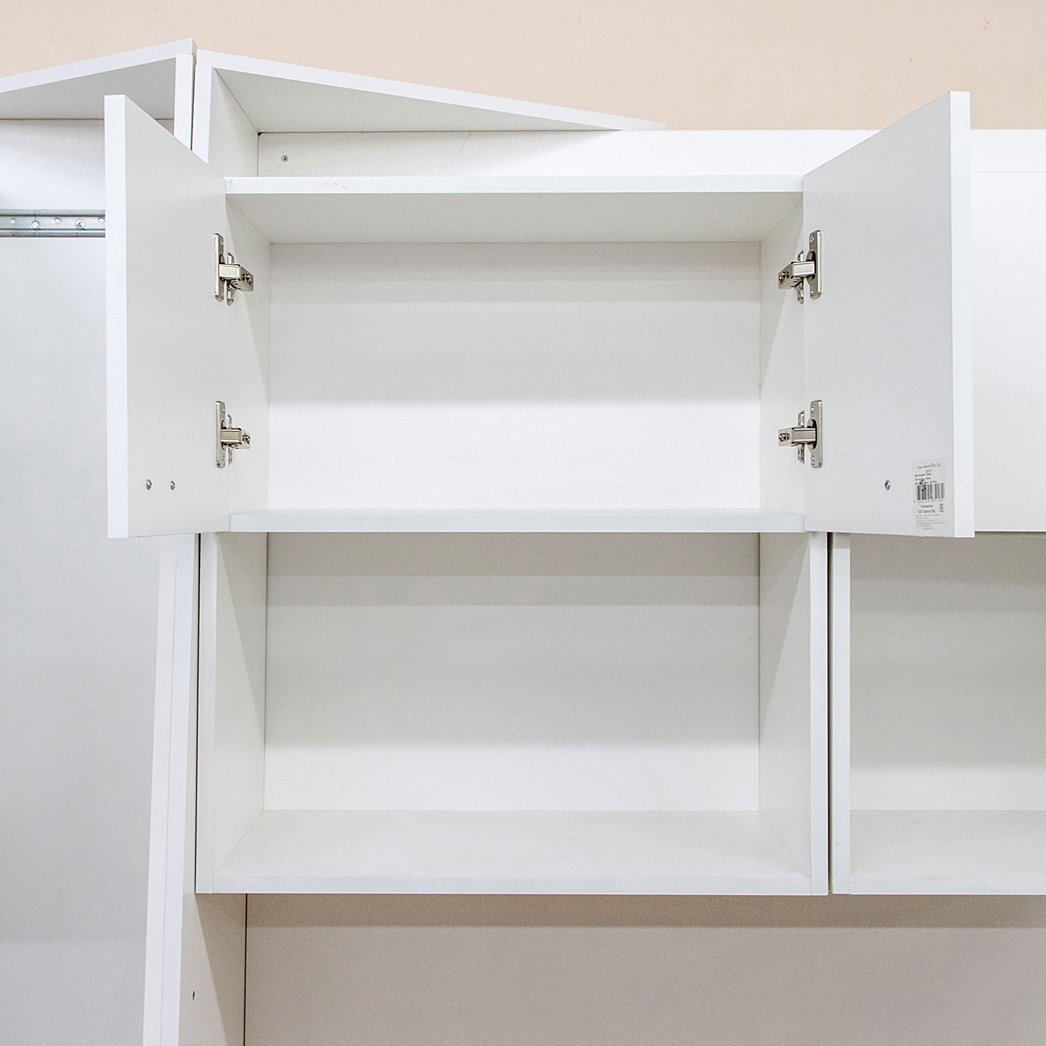 Кухонный гарнитур BROZEX-WOOD Уют 1 м, белый