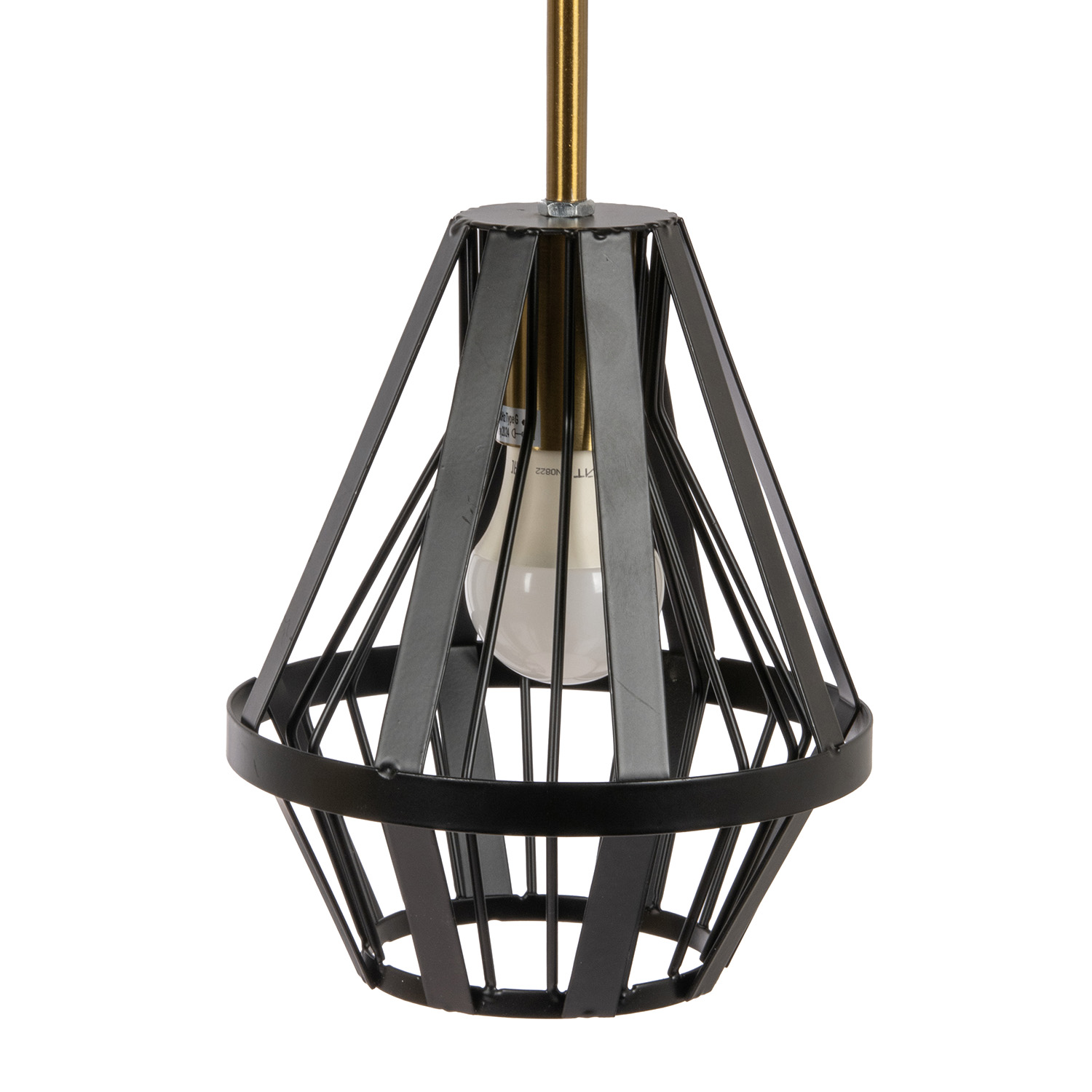 Светильник потолочный подвесной 05586-0.9-03 BK  40Вт Е27 S=18м2  *1