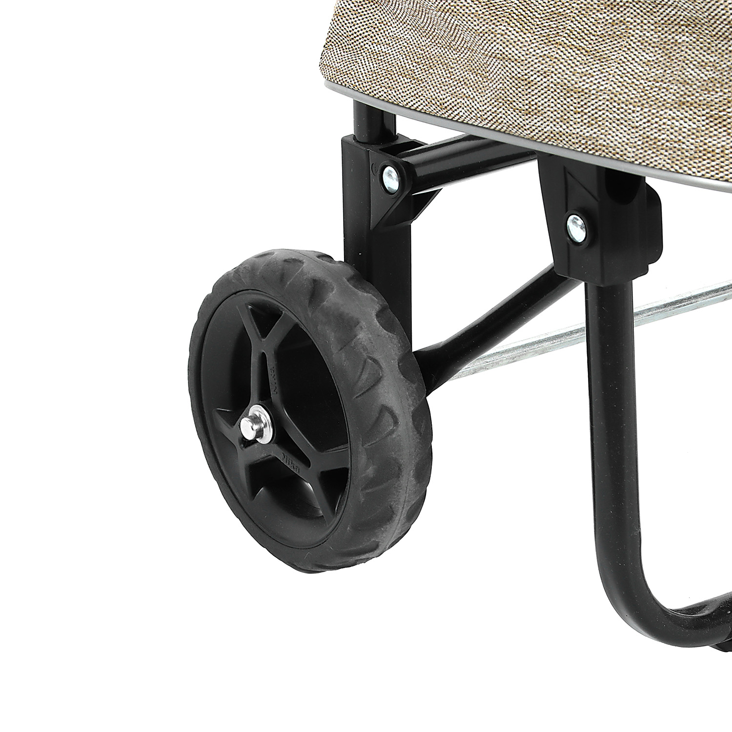 Сумка-тележка на колёсах хозяйственная 45л "Дорожная" цвета: "микс" СХ2  "Haushalt" "Ника" *1/4