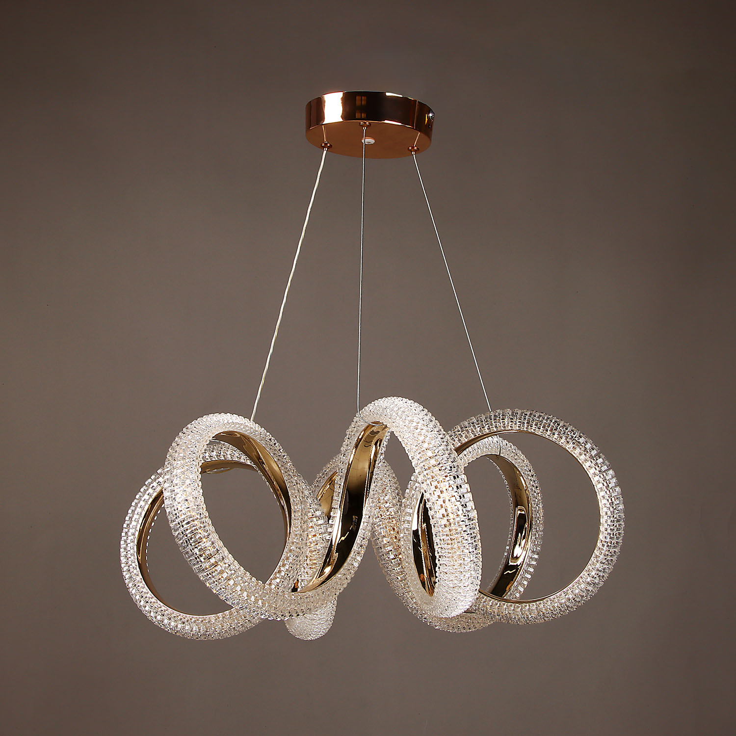 Люстра 9232/140W Gold 530 мм 3 реж., пульт S=20м2 VERNER LIGHTING *1