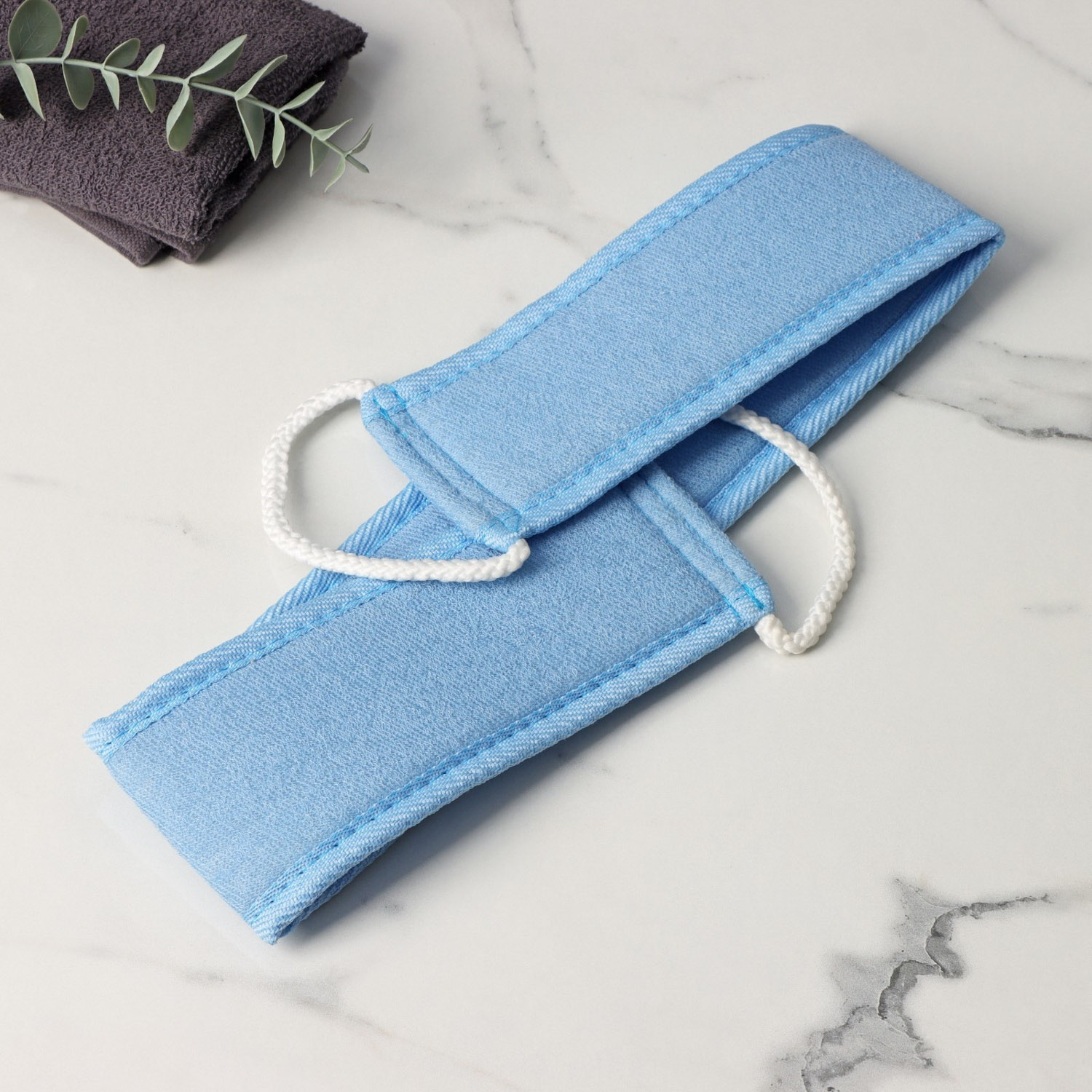 яяяМочалка-лента массажная 70х8 см, цвет МИКС 578064