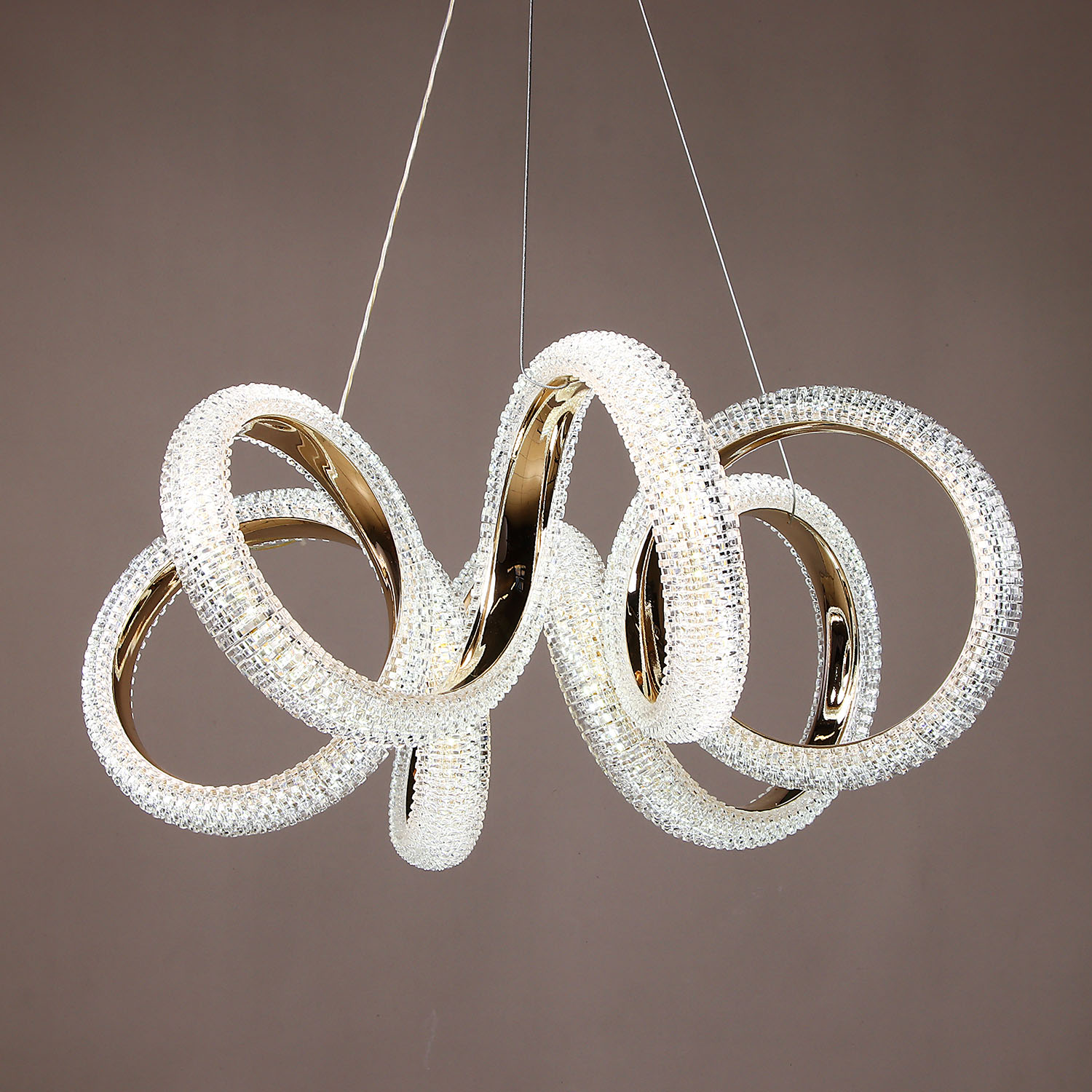 Люстра 9232/140W Gold 530 мм 3 реж., пульт S=20м2 VERNER LIGHTING *1