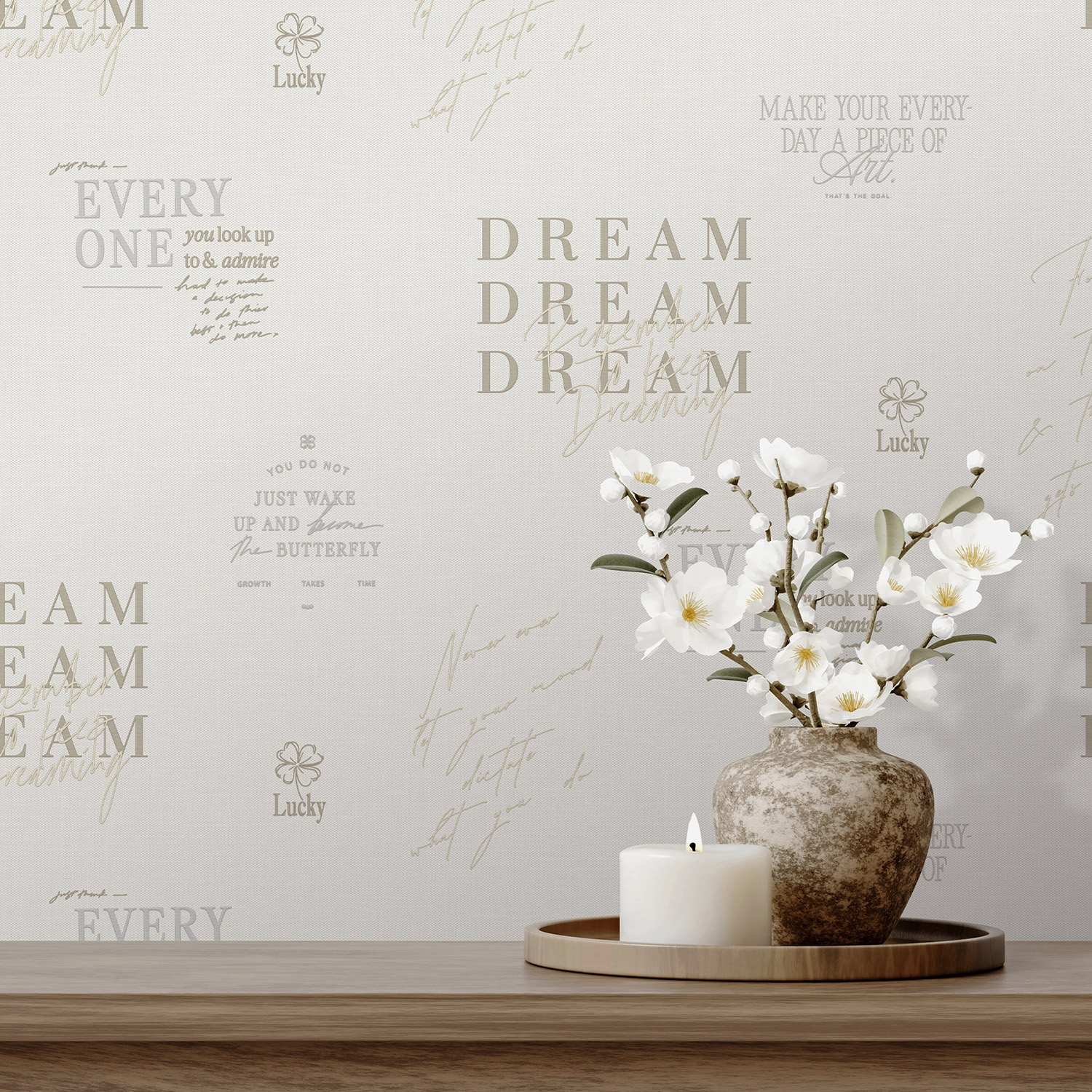 Обои  флиз Victoria Stenova Dream (беж.) 585241 1.06*10м *6