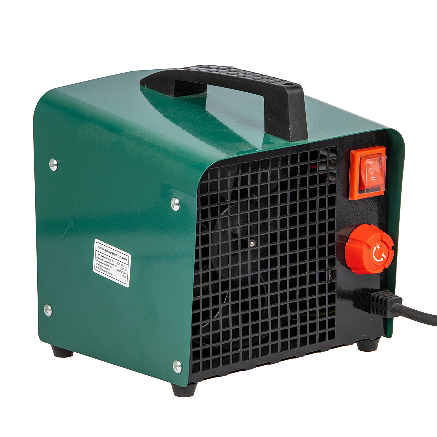 Пушка тепловая электрическая 3кВт 200м3/ч S-30м2 керамический квадратная TSE-3000K FAVOURITE *1 Пушка тепловая электрическая 3кВт 200м3/ч S-30м2 керамический квадратная TSE-3000K FAVOURITE *1