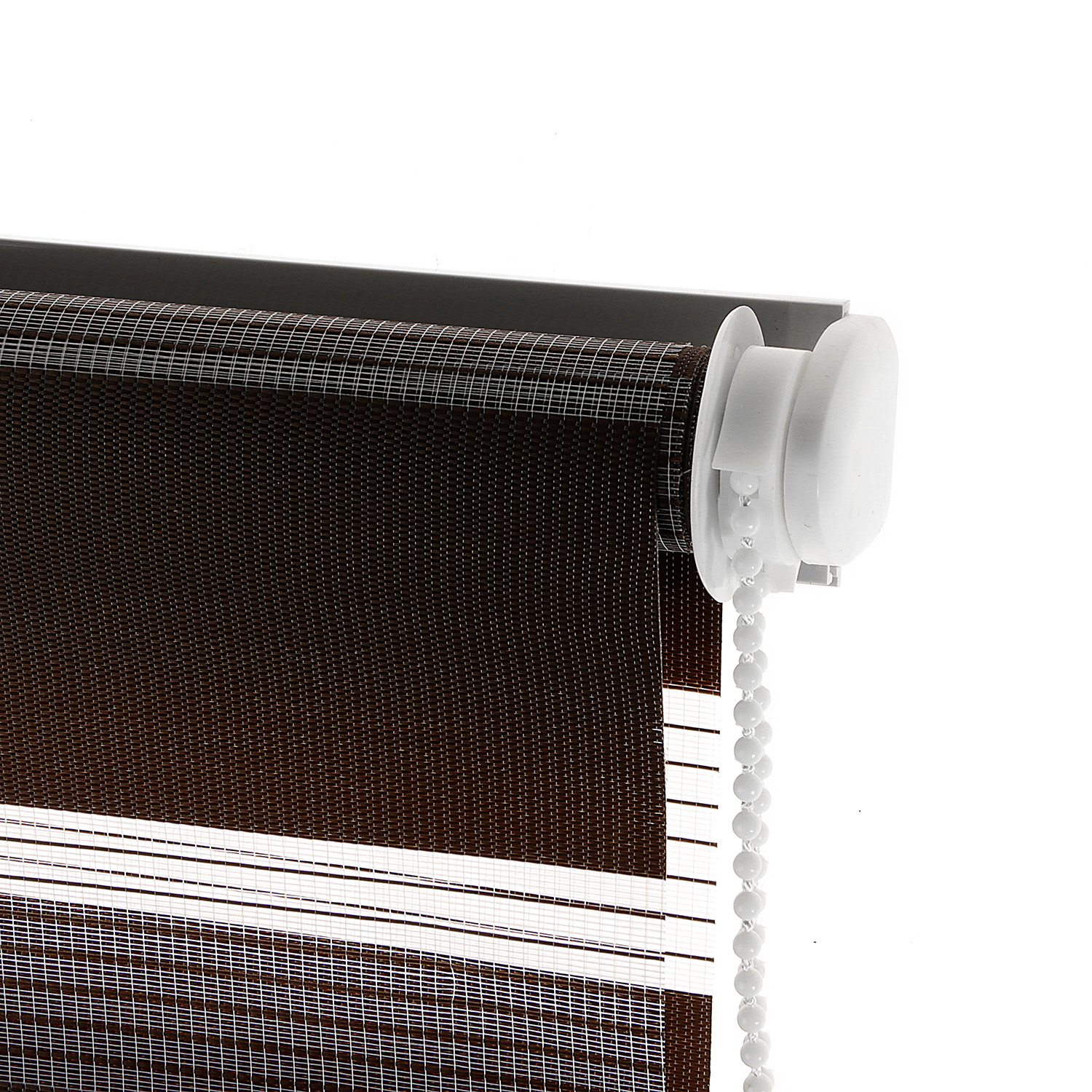 Рулонная штора Legrand День и ночь, 47х160 см, коричневый