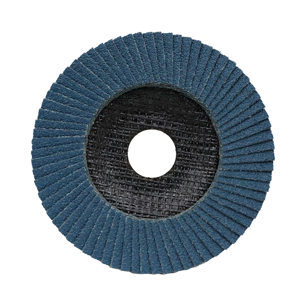 Круг шлифовальный лепестковый торцевой 125*22,23мм ZA 40 оксид циркония TYTAN *10/200