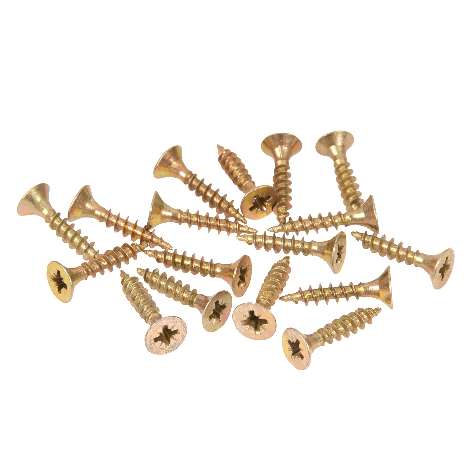 Шурупы жёлтые BROZEX пакет 5*25 (30шт) *10/100 Шурупы жёлтые BROZEX пакет 5*25 (30шт) *10/100