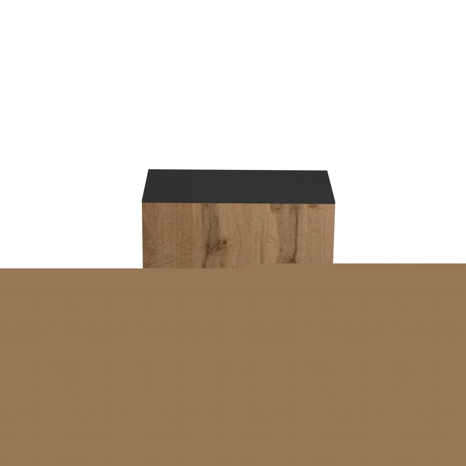 Шкаф навесной 500х338х290 мм BROZEX-WOOD Next, для вытяжки, графит / дуб вотан