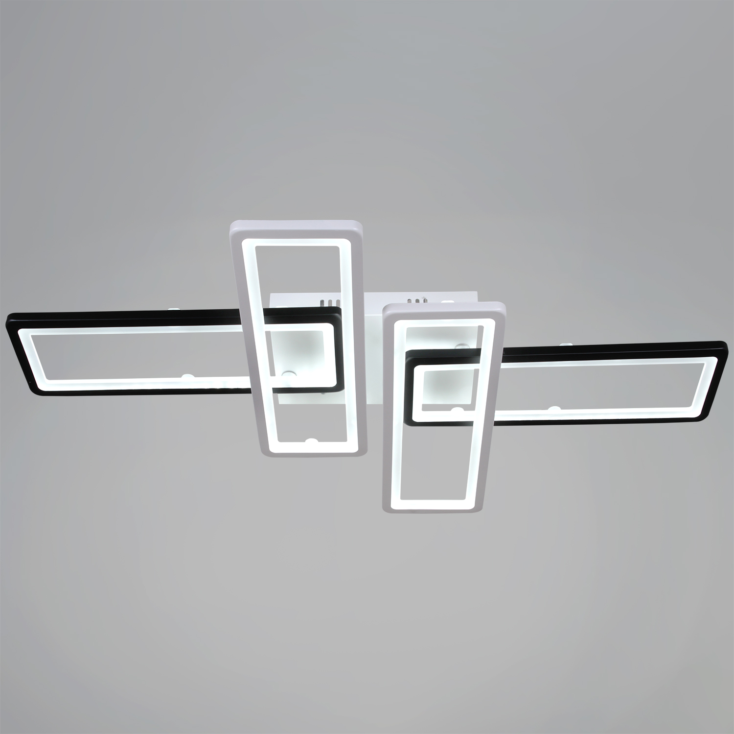 Светильник потолочный светодиодный 03629-0.3-04A WH+BK LED 3000-6500К ПДУ+диммер S=20м2  *1