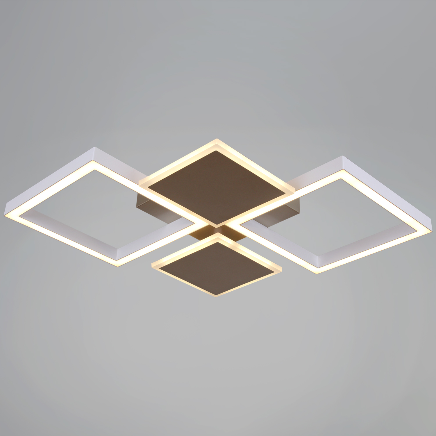 Светильник потолочный светодиодный 55406-0.3-2+2 LED 3000-6500К ПДУ+диммер S=10м2   *1/5