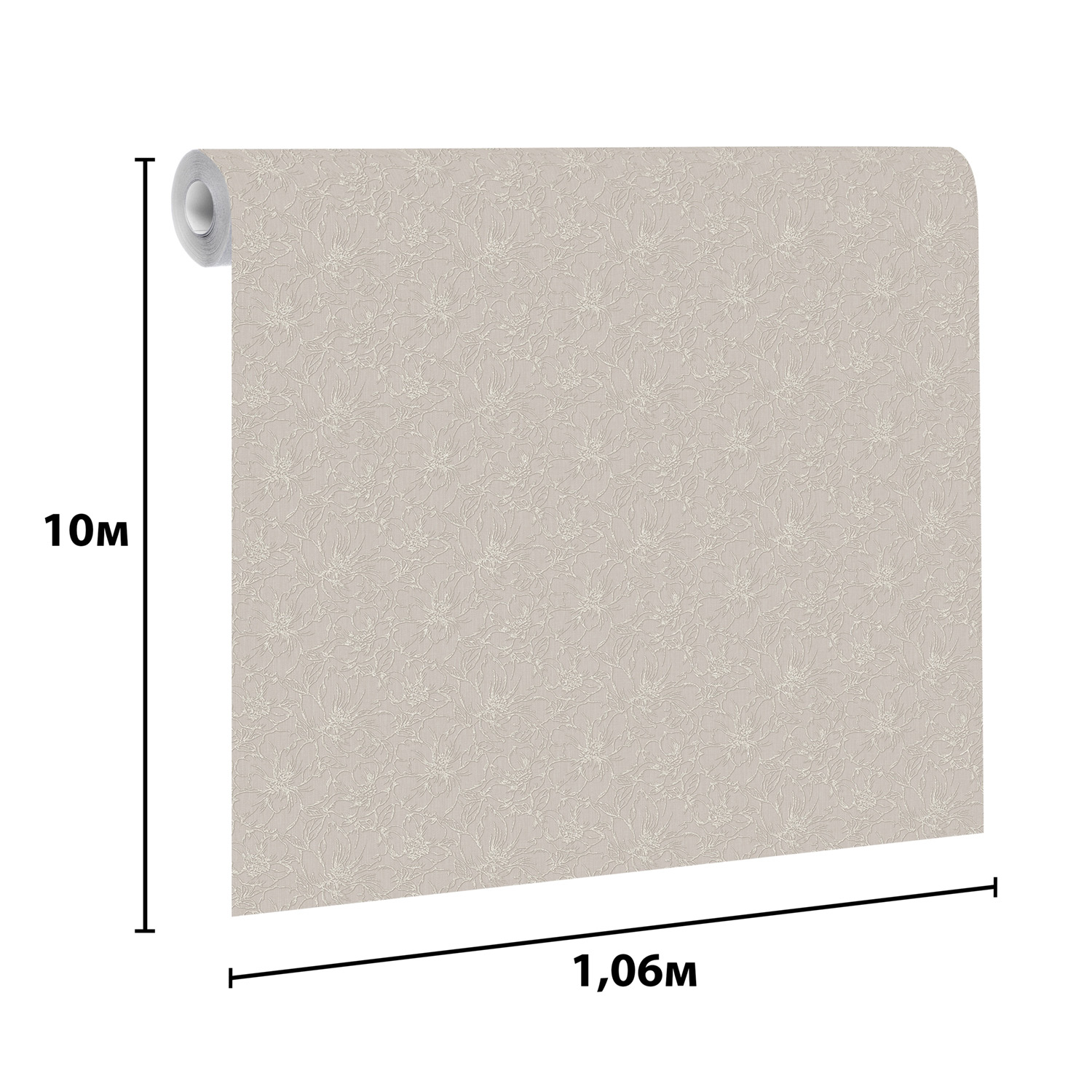 Обои  флиз  Ateliero Sharon (беж.) 585778 1.06*10м *6