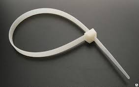 Хомут нейлон 3,0*200 белый (100шт) NovoCRAFT *1/300