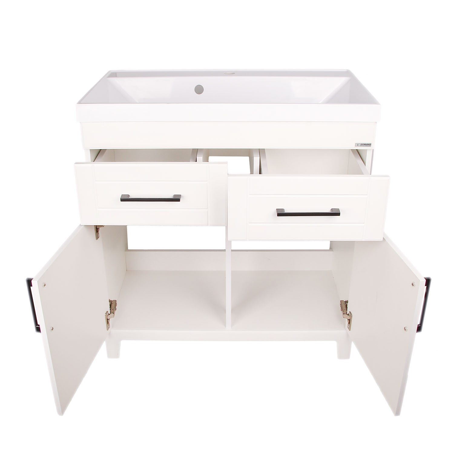 Тумба напольная Домино Чарли 80, белый