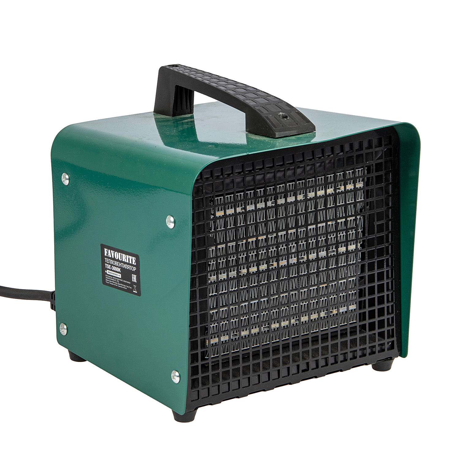Пушка тепловая электрическая 3кВт 200м3/ч S-30м2 керамический квадратная TSE-3000K FAVOURITE *1 Пушка тепловая электрическая 3кВт 200м3/ч S-30м2 керамический квадратная TSE-3000K FAVOURITE *1