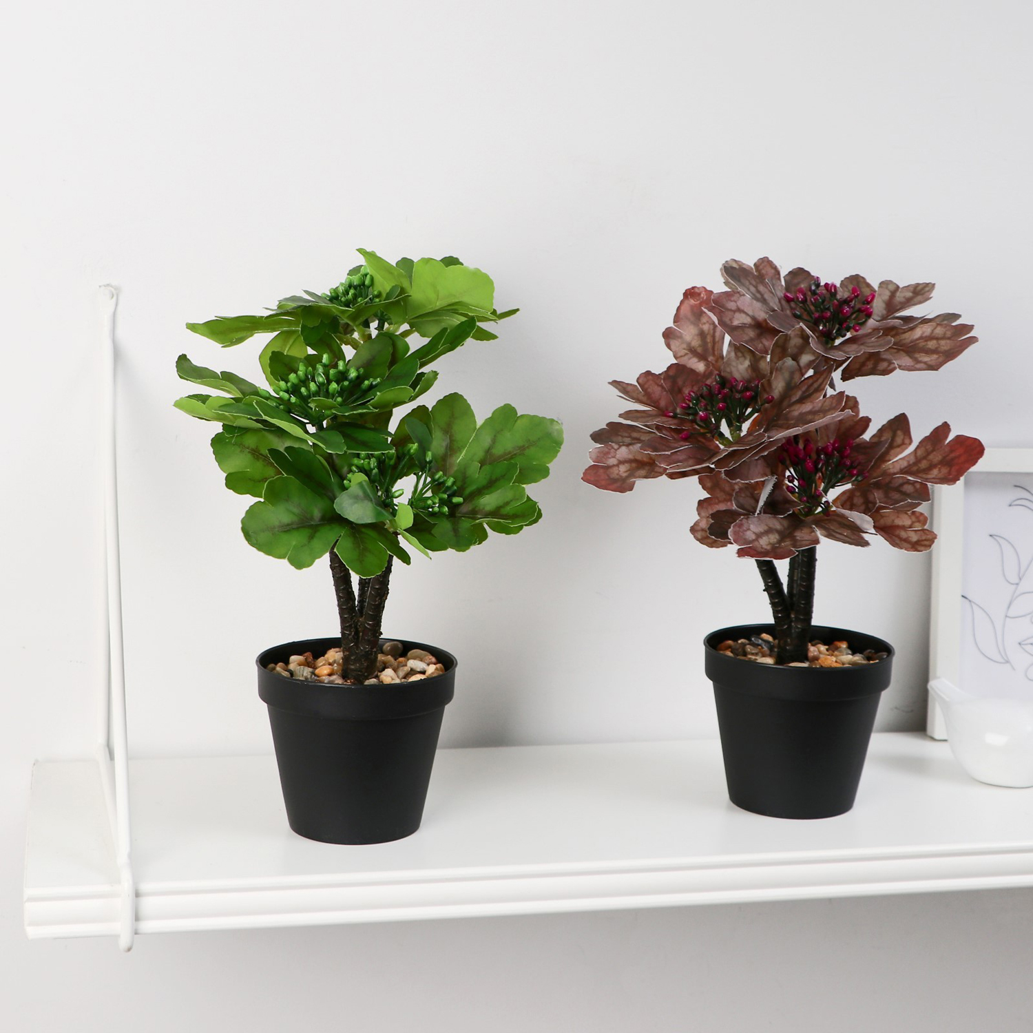 Бонсай в горшке "Вейгела" 10х23 см, микс   10084557