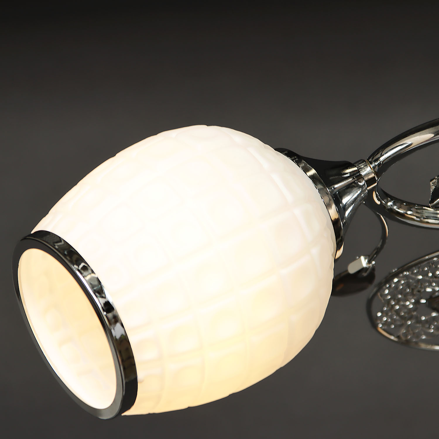 Люстра Verner Lighting А1231/3, 40 Вт, Е27, 3 лампы, хром