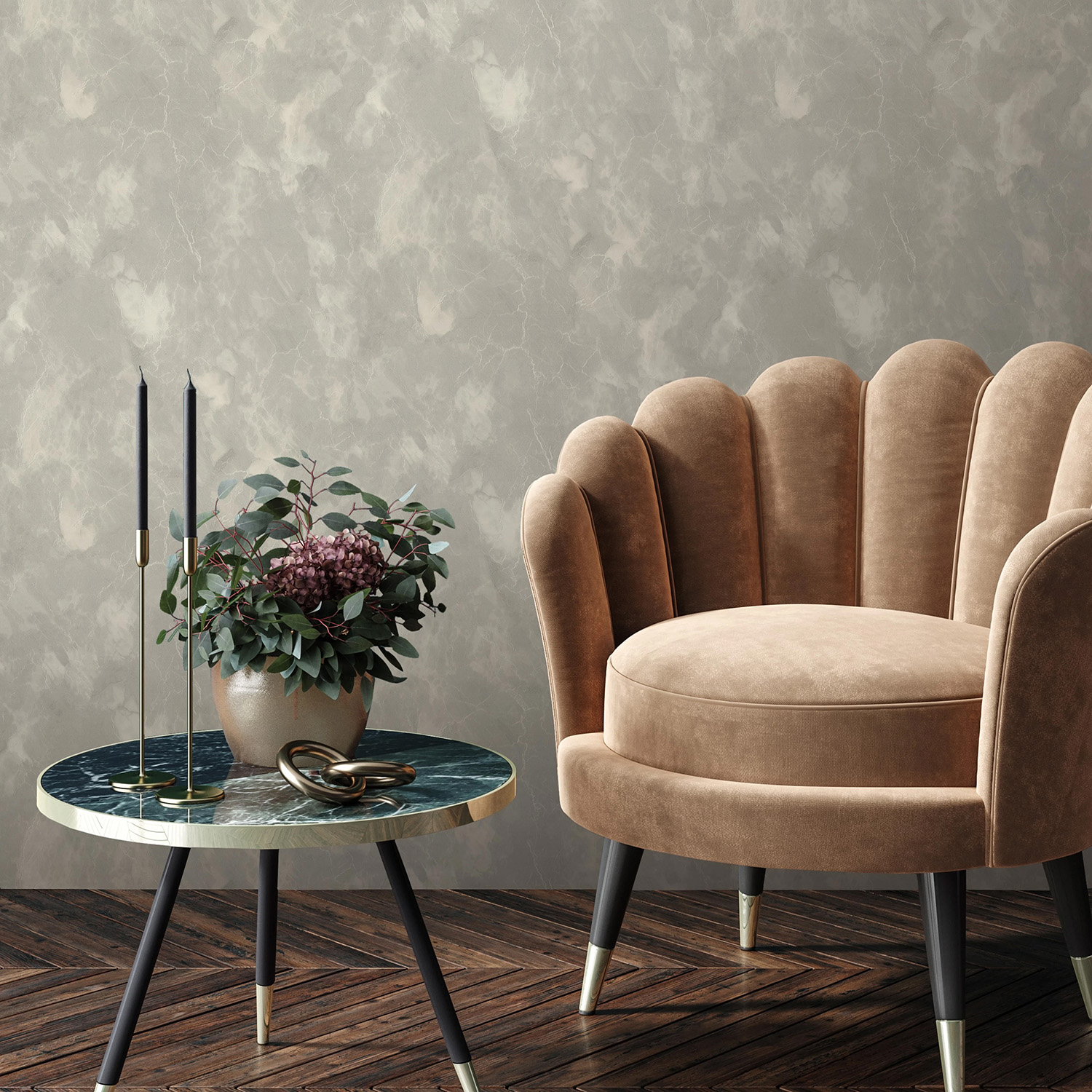 Обои флиз ED Euro Decor Matilda фон 7295-02 *6