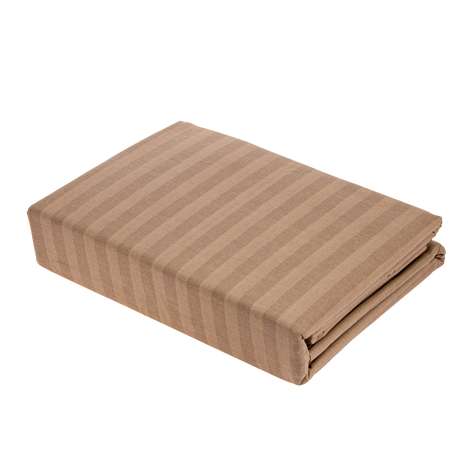 Постельное белье евро бязь-страйп 334-1/2 шоколад Орхидея, наволочки 70*70 - 2шт *1/6