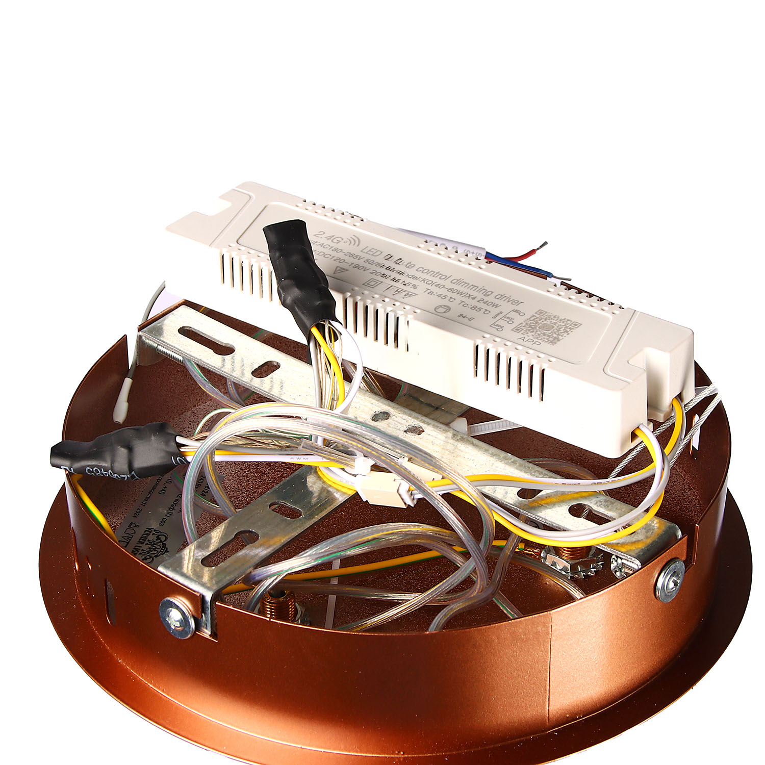 Люстра 9200(9238)/240W coffee 600+400 мм 3 реж., пульт S=20м2 VERNER LIGHTING *1