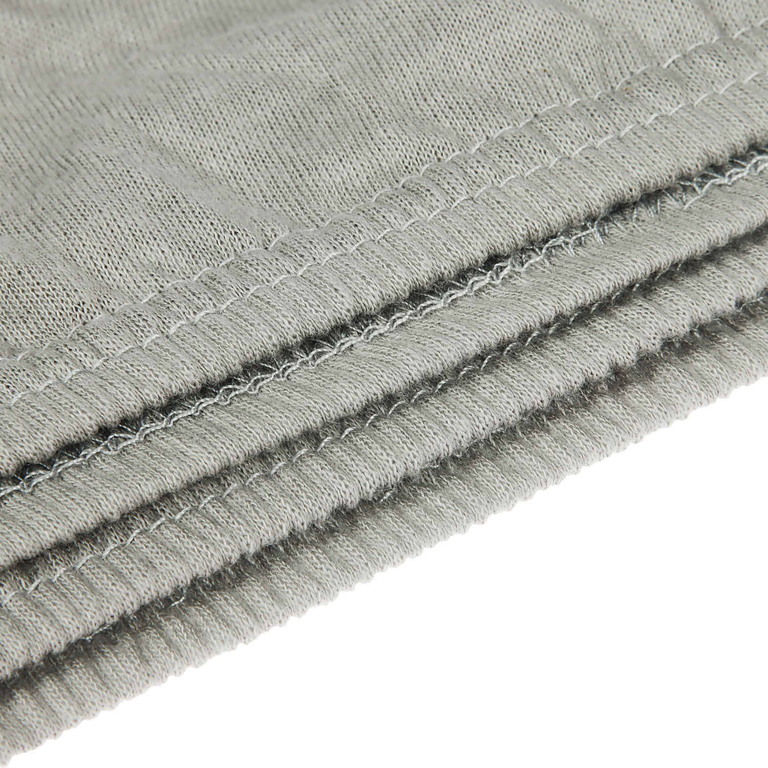 Простыня на резинке трикотаж 160*200*20см серый Belezza *1/6/24