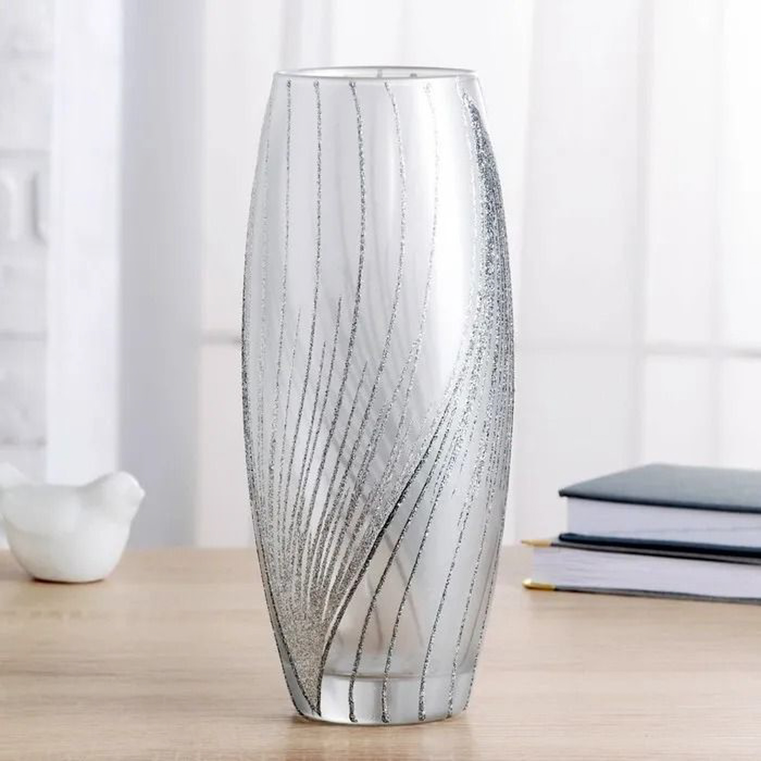 Ваза "Роскошное серебро" 25 см  2760786