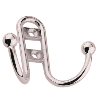 Крючок мебельный ХРОМ "ZY-208В" 302256 ТРОДОС,хедер *10