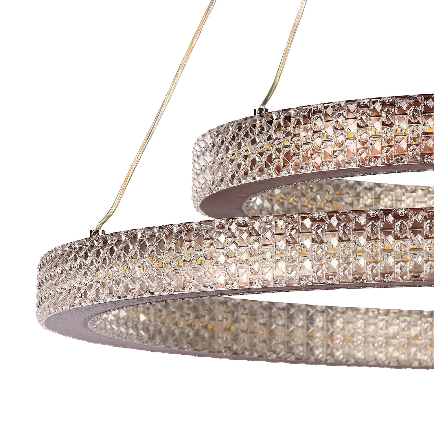 Люстра 9200(9238)/240W coffee 600+400 мм 3 реж., пульт S=20м2 VERNER LIGHTING *1