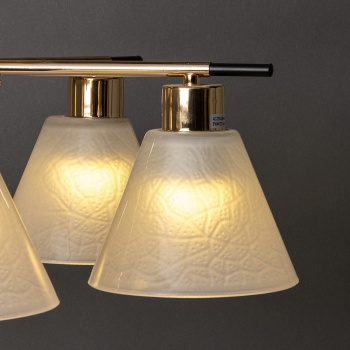 Люстра 09112-3.3-05 FG+BK 40Вт S=30м2  *2