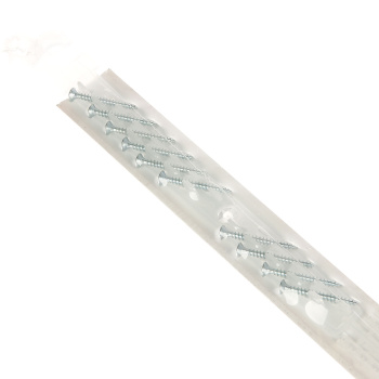 Порог-стык универсальный 1800мм ясень серый (28мм) Русский профиль