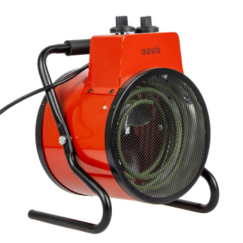 Пушка тепловая электрическая  2кВт 230м3/ч S-20м2 ТЭН круглая 220В TP-20R OASIS *1 Пушка тепловая электрическая  2кВт 230м3/ч S-20м2 ТЭН круглая 220В TP-20R OASIS *1