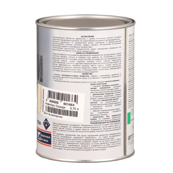 Антисептик 0.75 л для дерева АКВАТЕКС СКАНДИ, акриловый, кроющий, топленое молоко